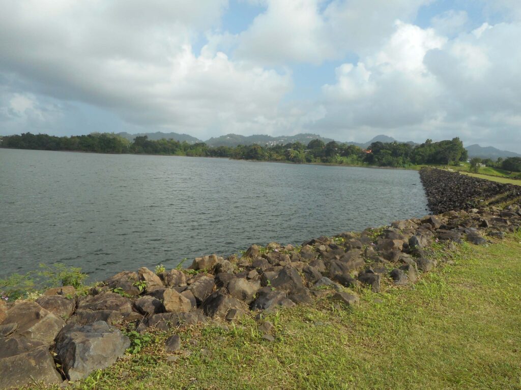 Barrage de la Manzo Martinique